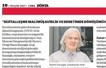 Dijitalleşme Mali Müşavirlik ve Denetimde Dönüşümü Hızlandırdı